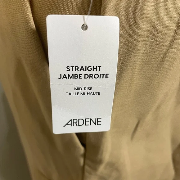 Sz XL Ardene women’s Mid Rise Straight Leg Cargo Pants 4 pockets pull on - Picture 6 of 12